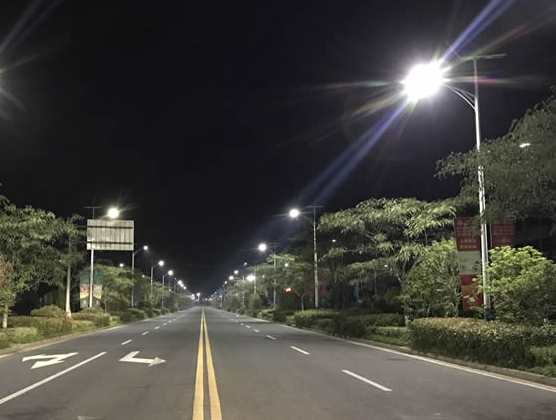 Project of solar street light in Anhui, China
