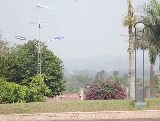 Project of solar street light in Cameroon