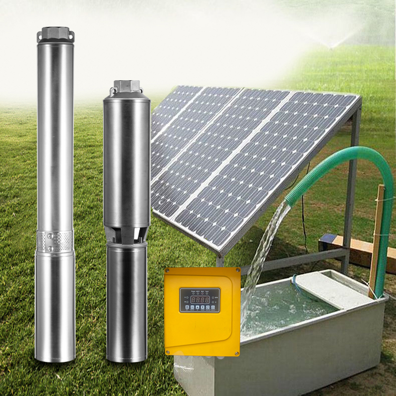 Solar deep well pump